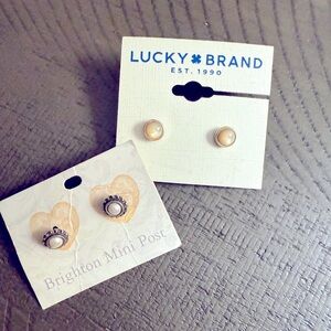 Lucky Brand and Brighton Earrings